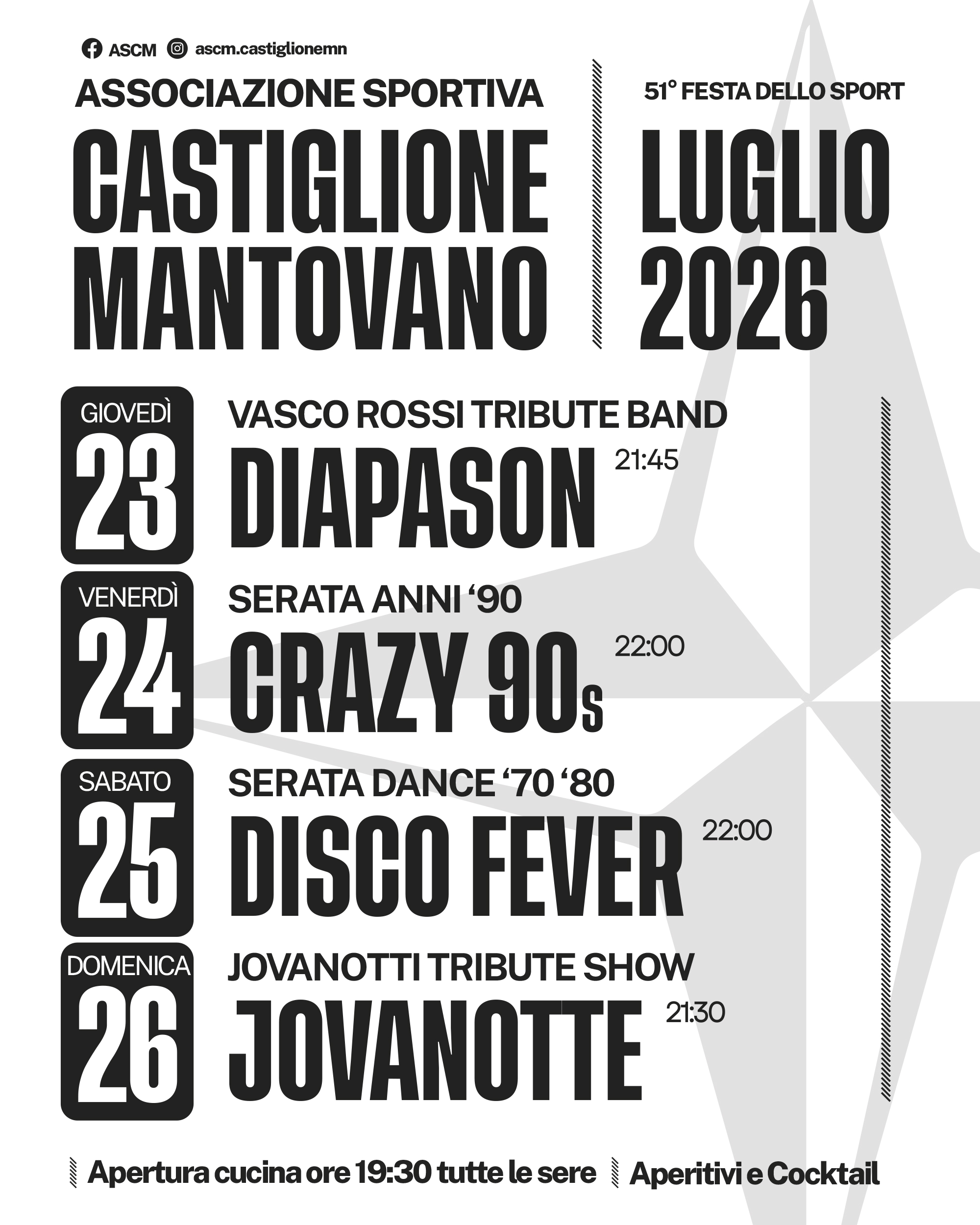 Locandina Festa dello Sport 2026